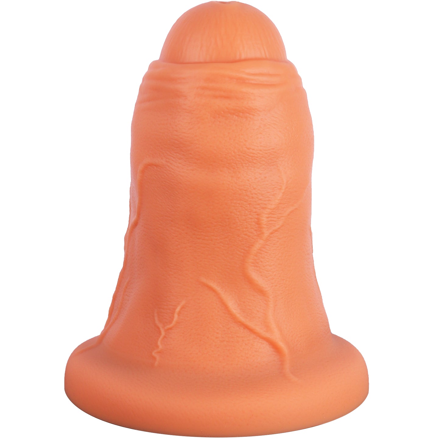 3.0" to 4.2" Wide Huge Anal Plug Dildo,7.87 Inch XL Short Fat Giant Butt Plug Cone Dildo,Dual-Density Silicone Uncut Dildos with Foreskin,Large Anal Stretcher Trainer for Wonen and Men Anal Toy Paly