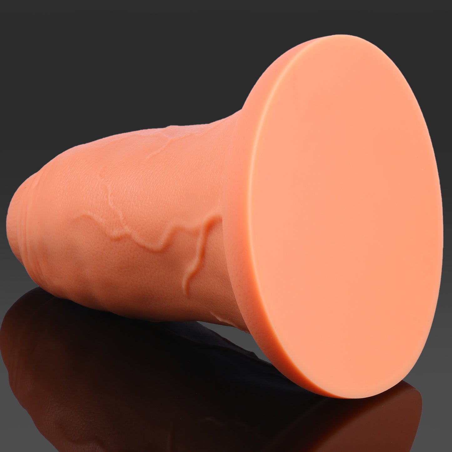 3.0" to 4.2" Wide Huge Anal Plug Dildo,7.87 Inch XL Short Fat Giant Butt Plug Cone Dildo,Dual-Density Silicone Uncut Dildos with Foreskin,Large Anal Stretcher Trainer for Wonen and Men Anal Toy Paly